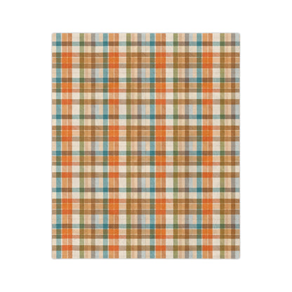 Golden Glen | Velveteen Fleece Blanket