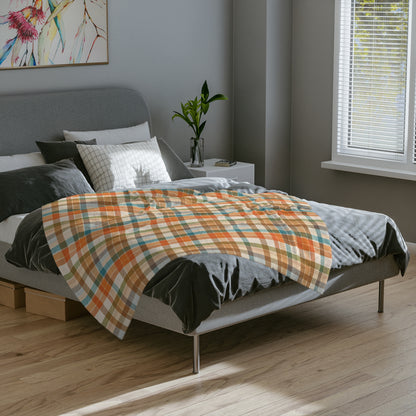 Golden Glen | Velveteen Fleece Blanket