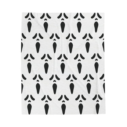 Scream Face | Plush Blanket