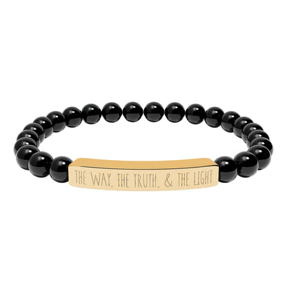 The Way, The Truth, and The Light, Beaded Bracelet