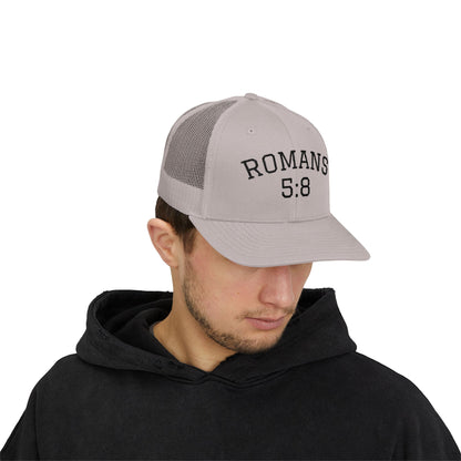 Romans 5:8 | Trucker Hat