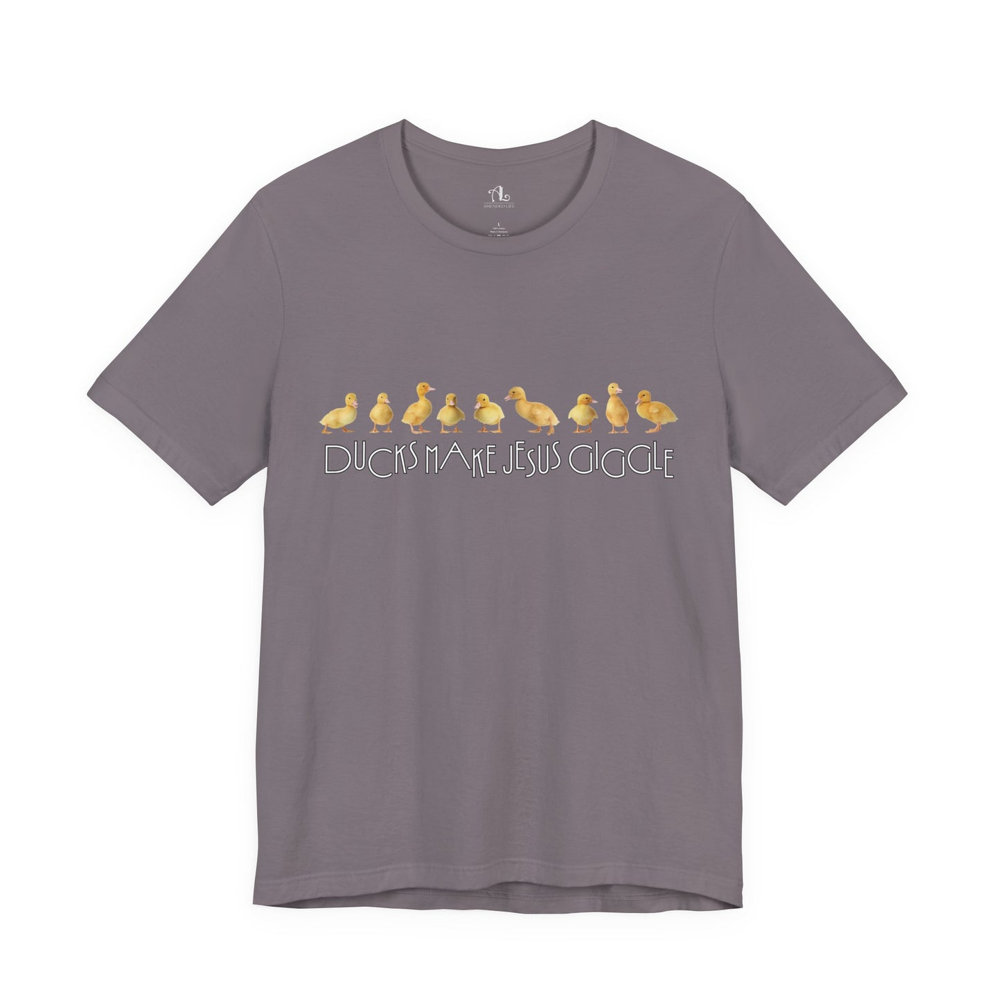 Ducks Make Jesus Giggle, Soft Tee