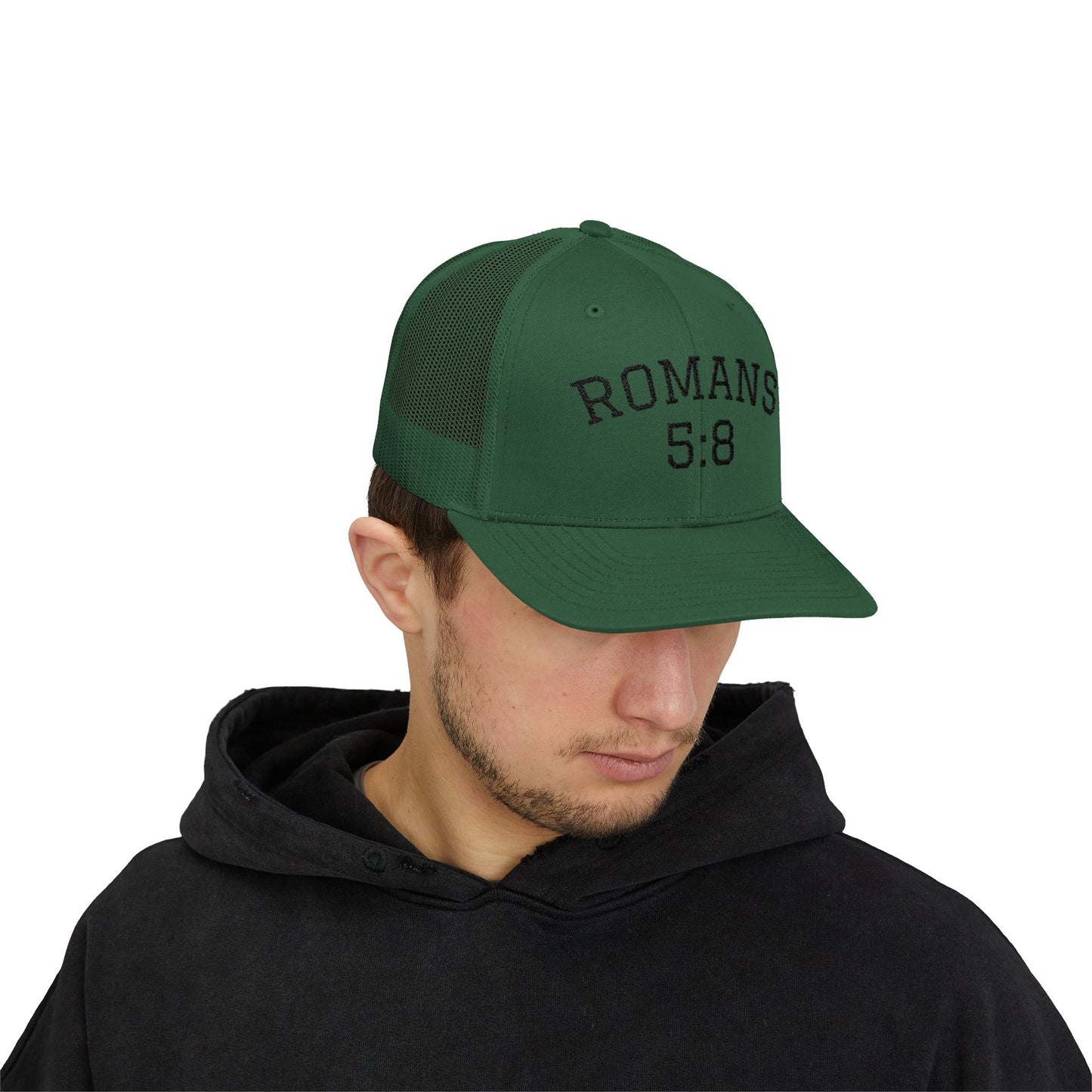 Romans 5:8 | Trucker Hat