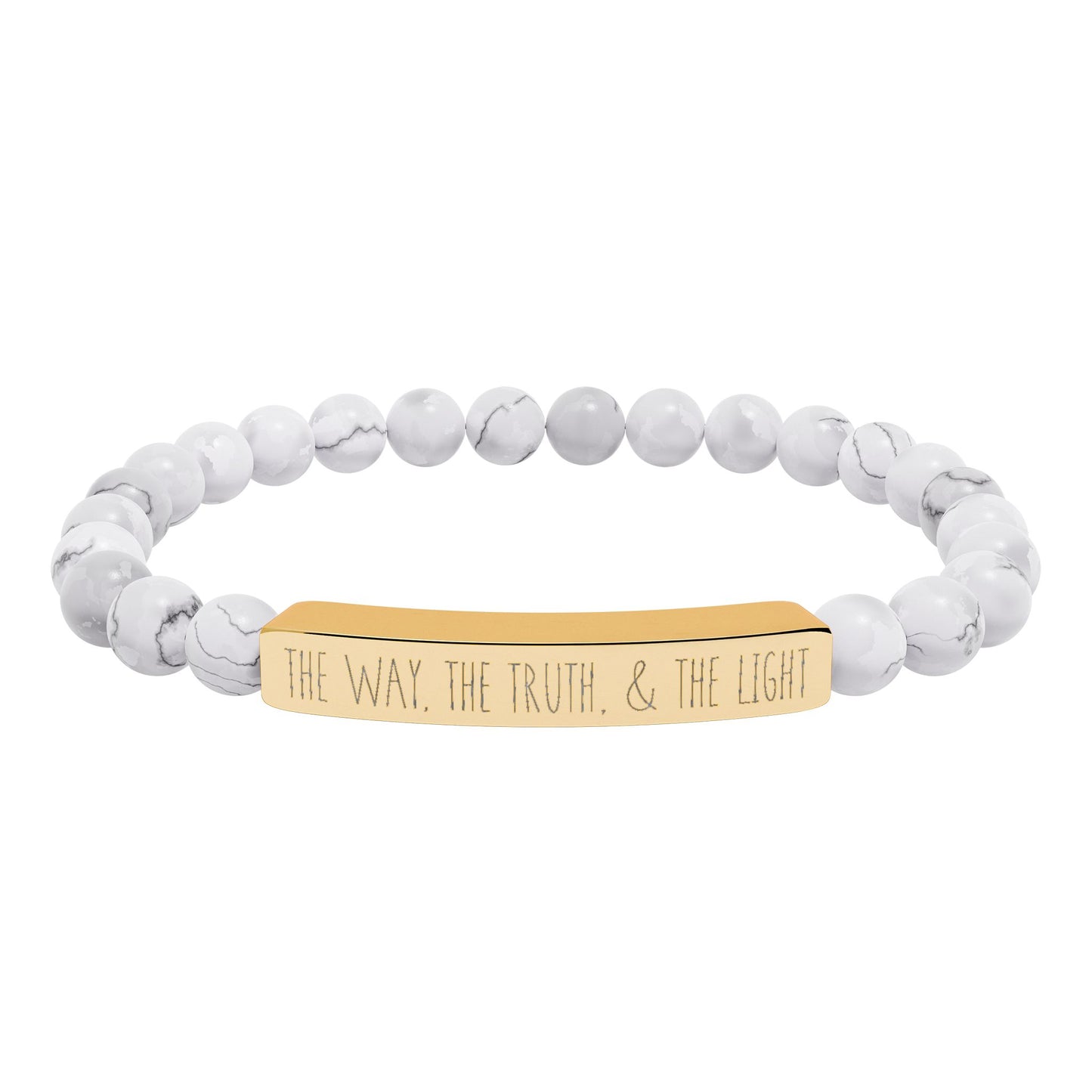 The Way, The Truth, and The Light, Beaded Bracelet