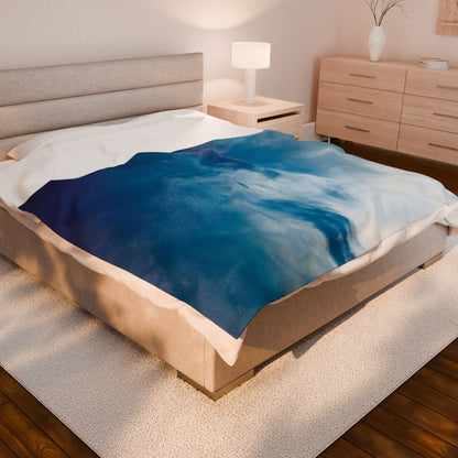 Deep Waters Above | Plush Blanket