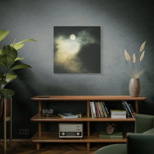 Ghostly Moon | Canvas