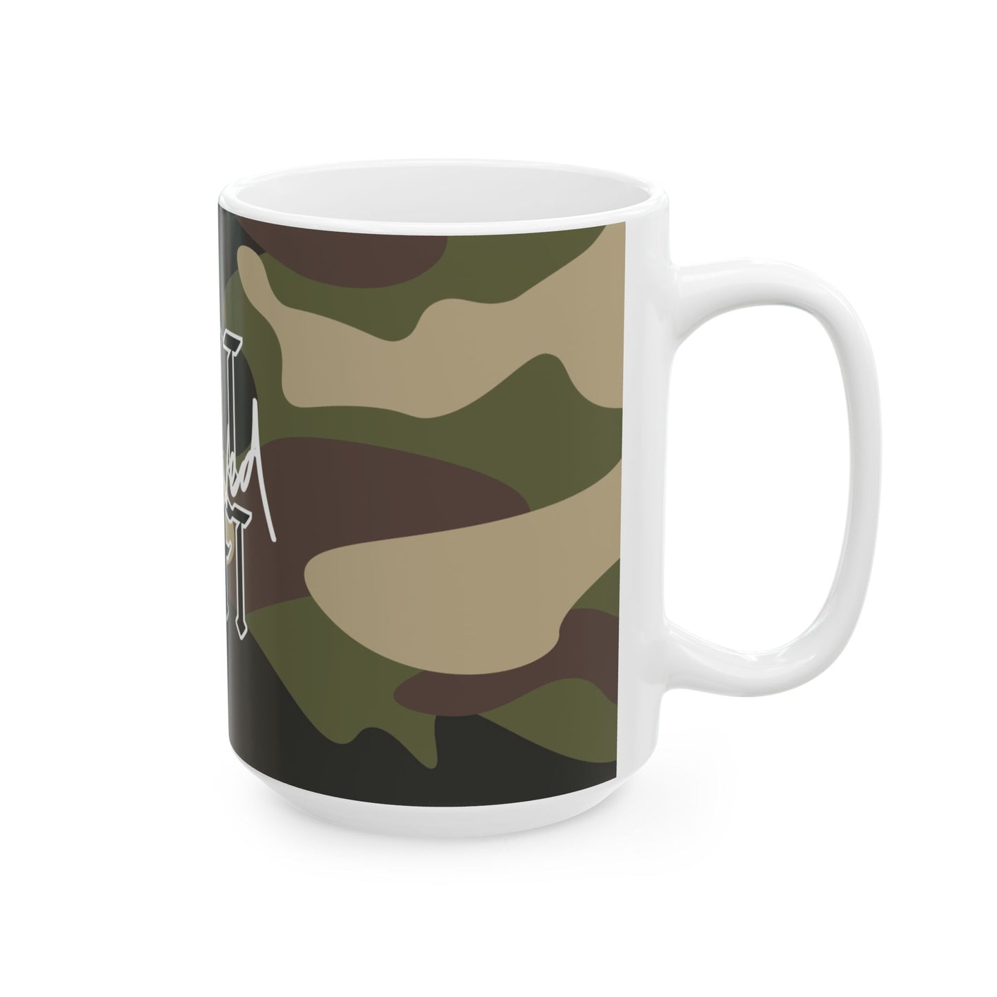 Saved Not Soft, Mug