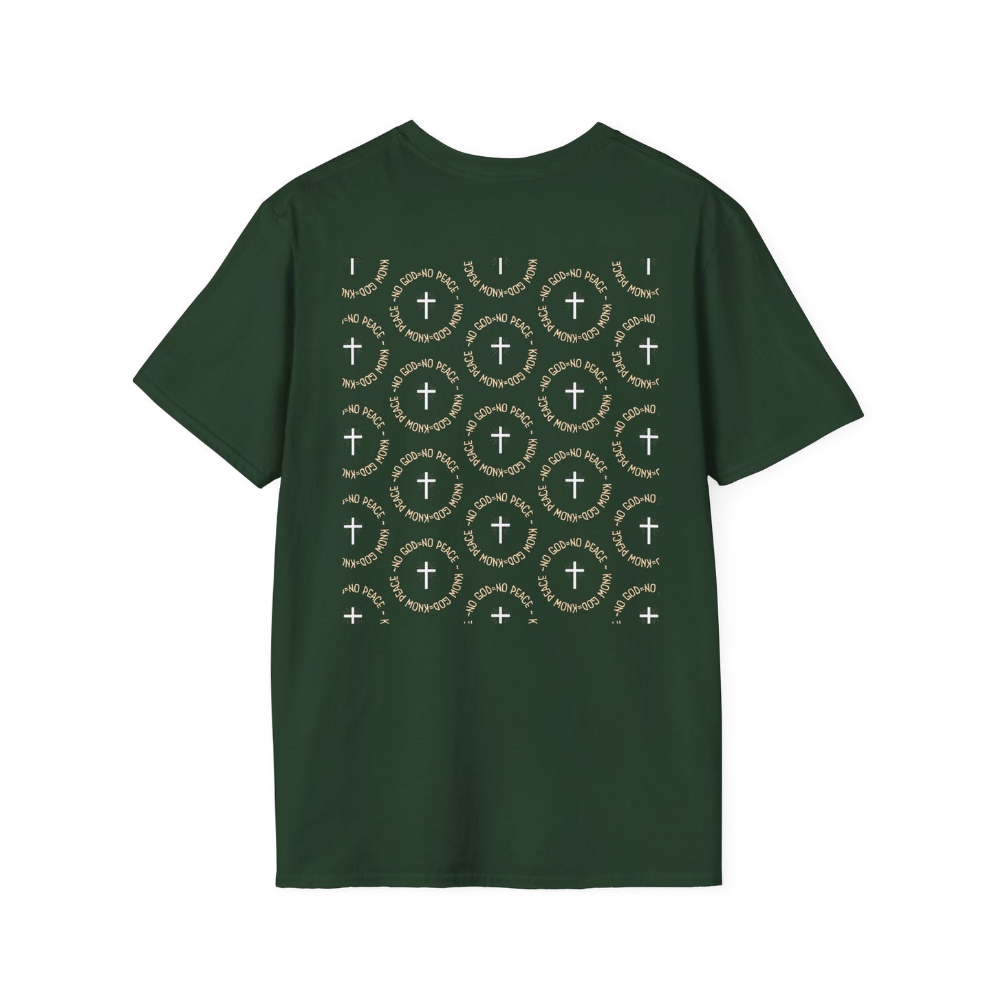 No God No Peace Know God Know Peace, Soft Tee