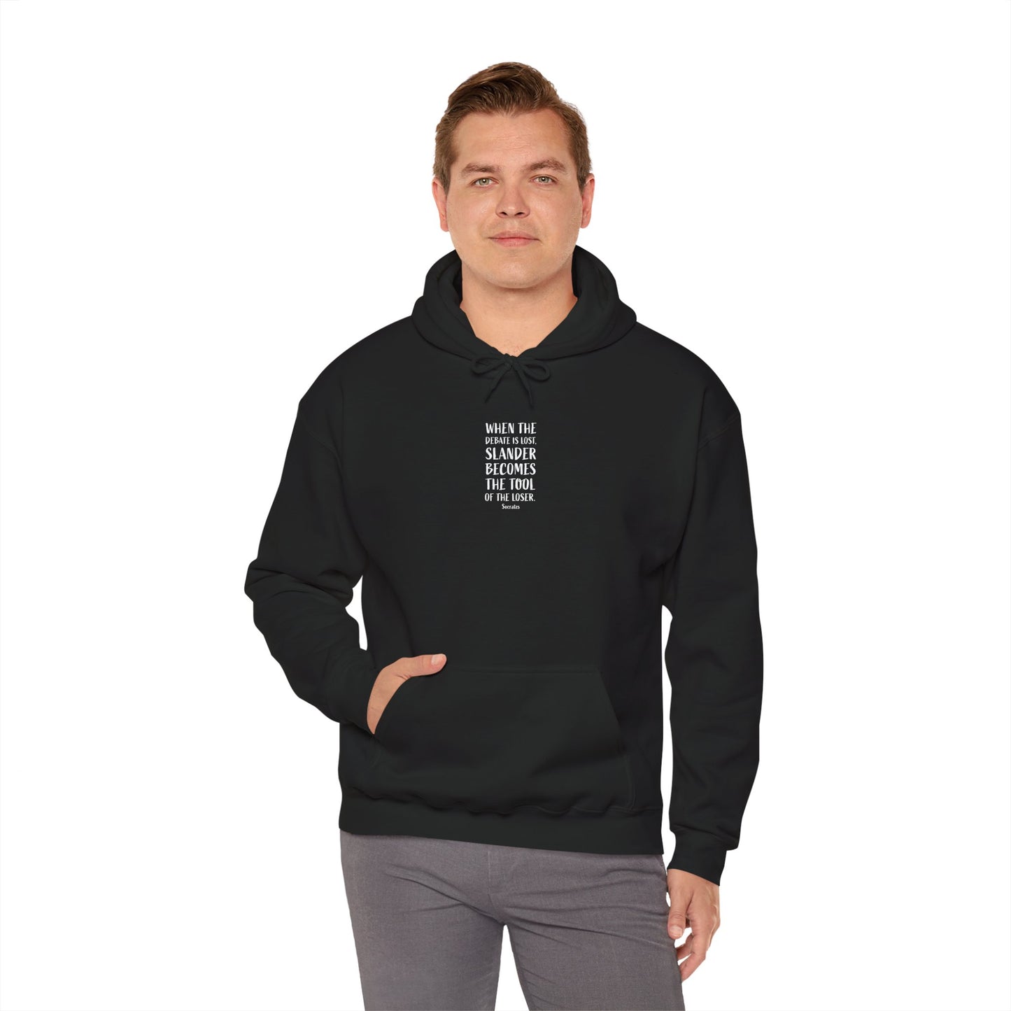 Quote Socrates, Hoodie