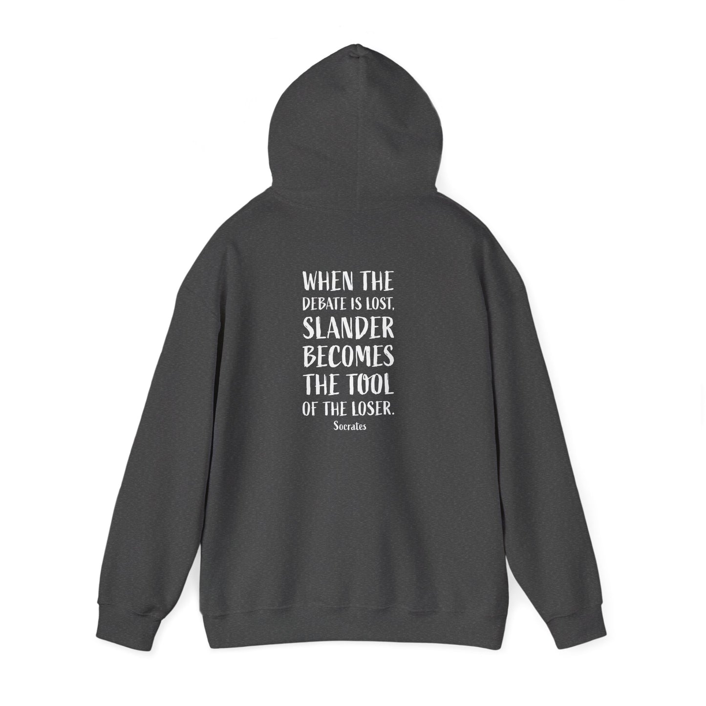 Quote Socrates  | Cozy Hoodie