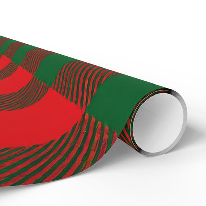 Santa's Buffalo Plaid Wrapping Paper