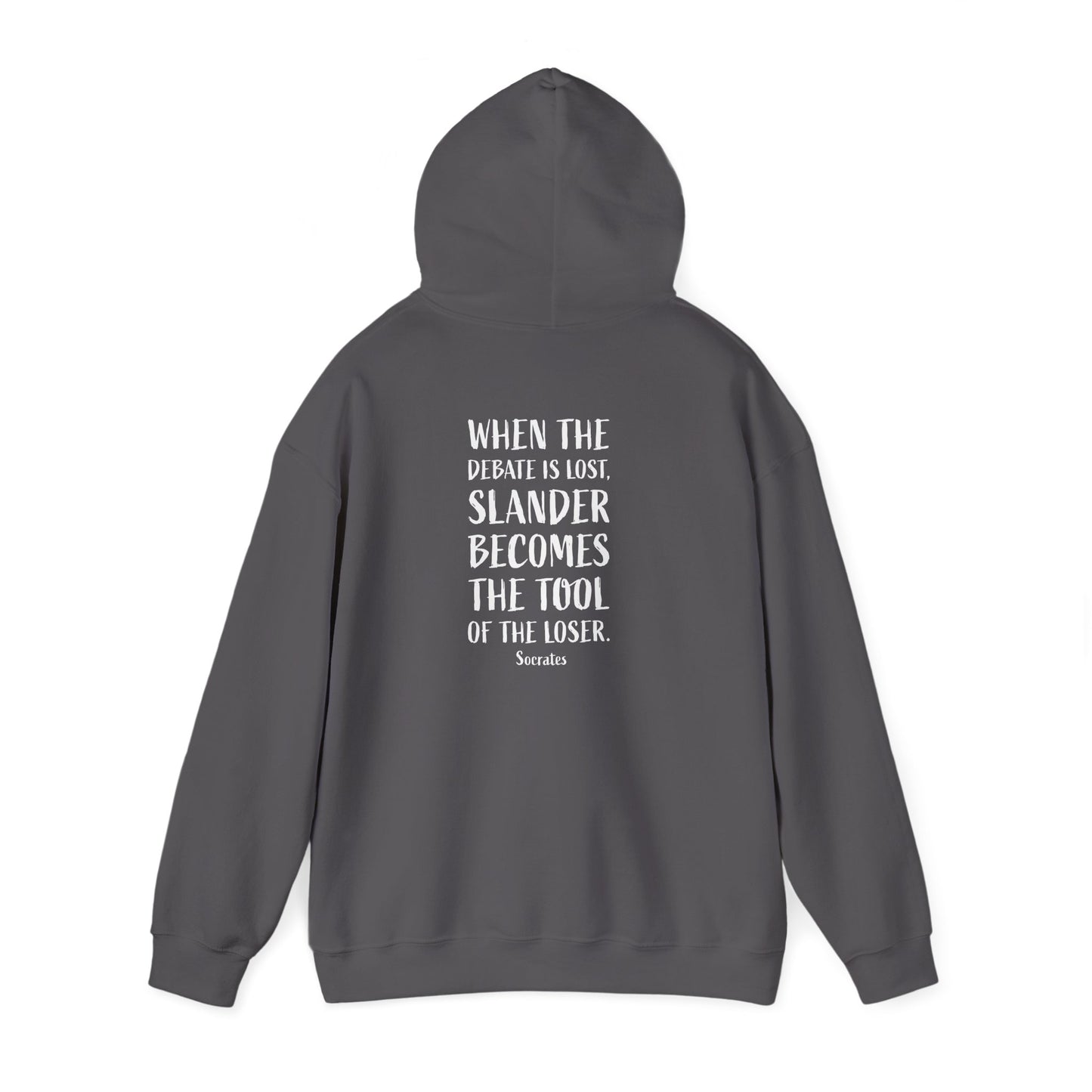 Quote Socrates  | Cozy Hoodie