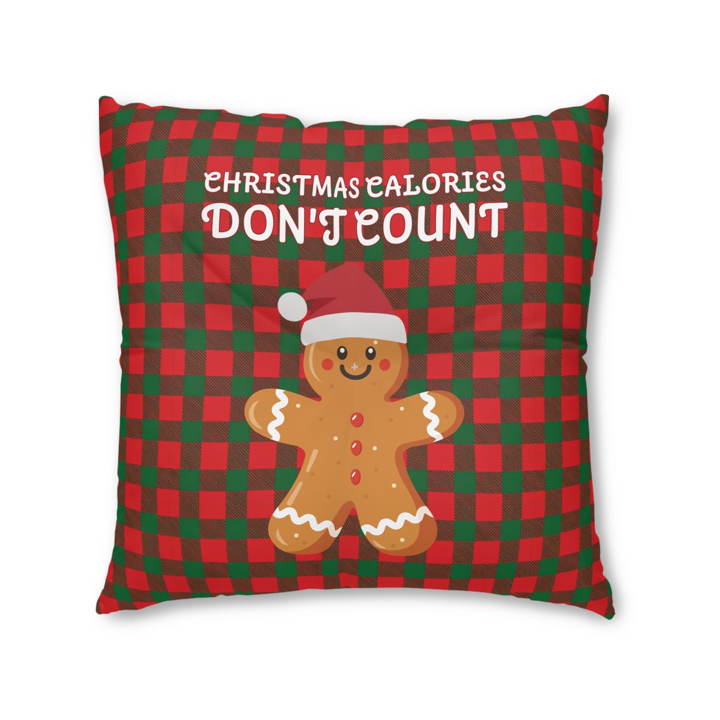 Mr. Frosty Crumbs Christmas Floor Pillow