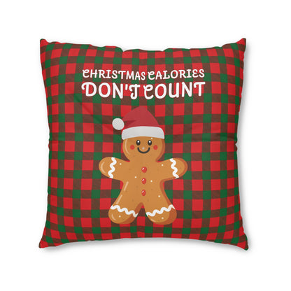 Mr. Frosty Crumbs Christmas Floor Pillow