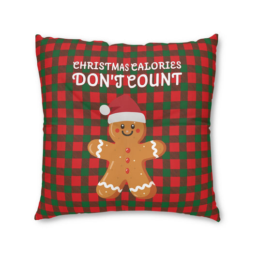 Mr. Frosty Crumbs Christmas Floor Pillow