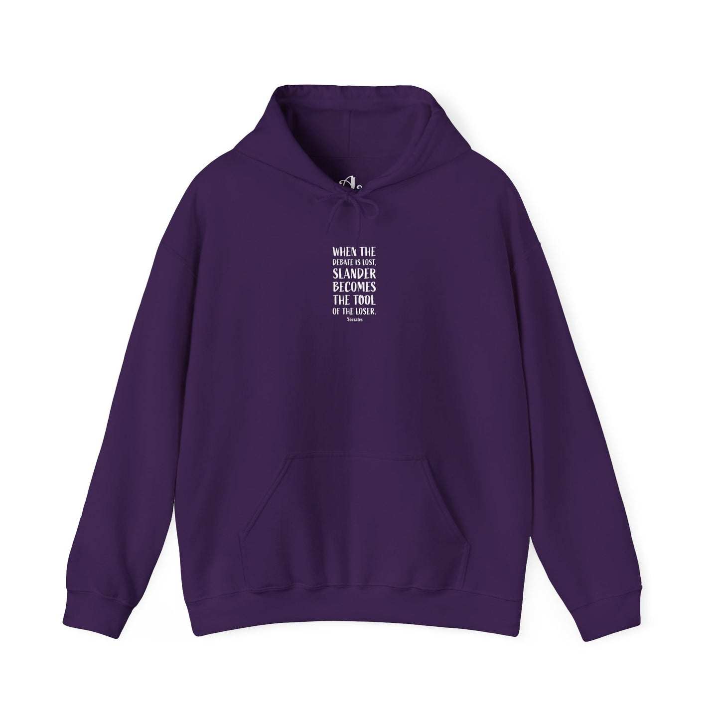 Quote Socrates  | Cozy Hoodie
