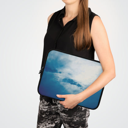 Deep Waters Above | Blue Protective Case for Laptops and Tablets