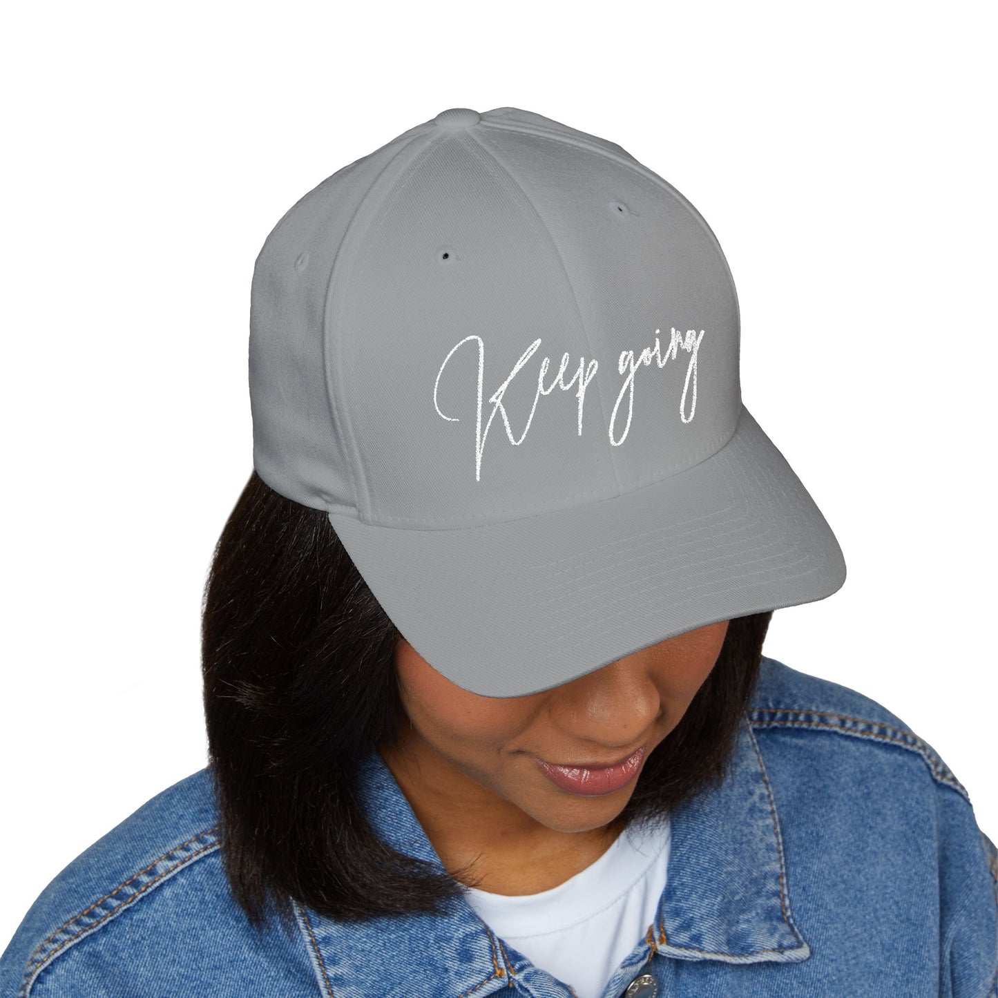 Keep Going | Closed Back, Fitted Hat