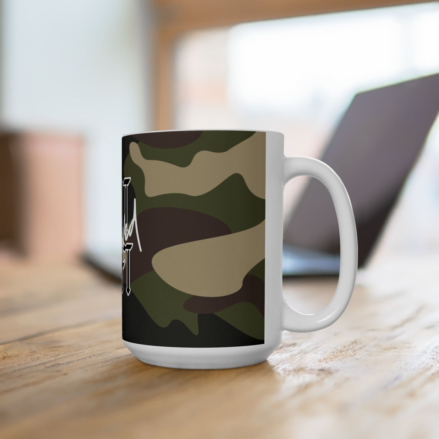 Saved Not Soft, Mug
