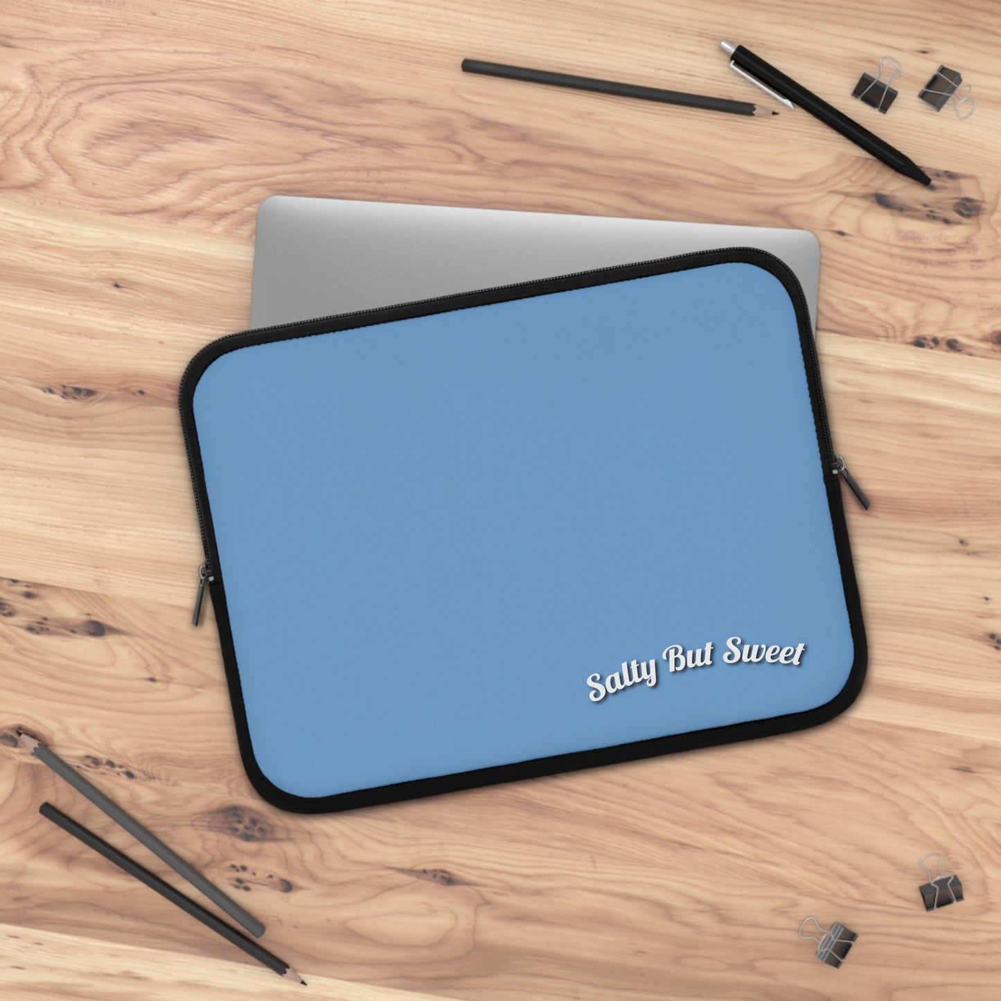 Salty But Sweet | Light Blue Protective Case for Laptops and Tablets