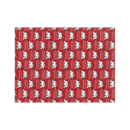 Santa Paws, Velveteen Fleece Blanket