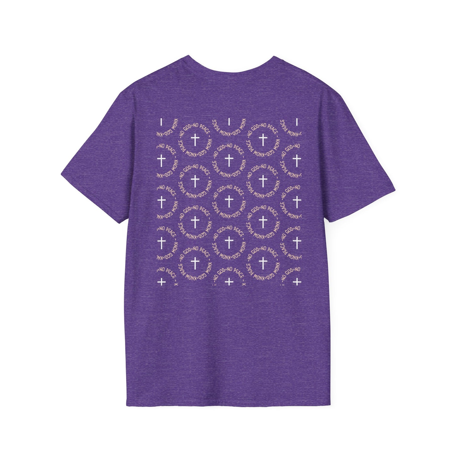 No God No Peace Know God Know Peace, Soft Tee