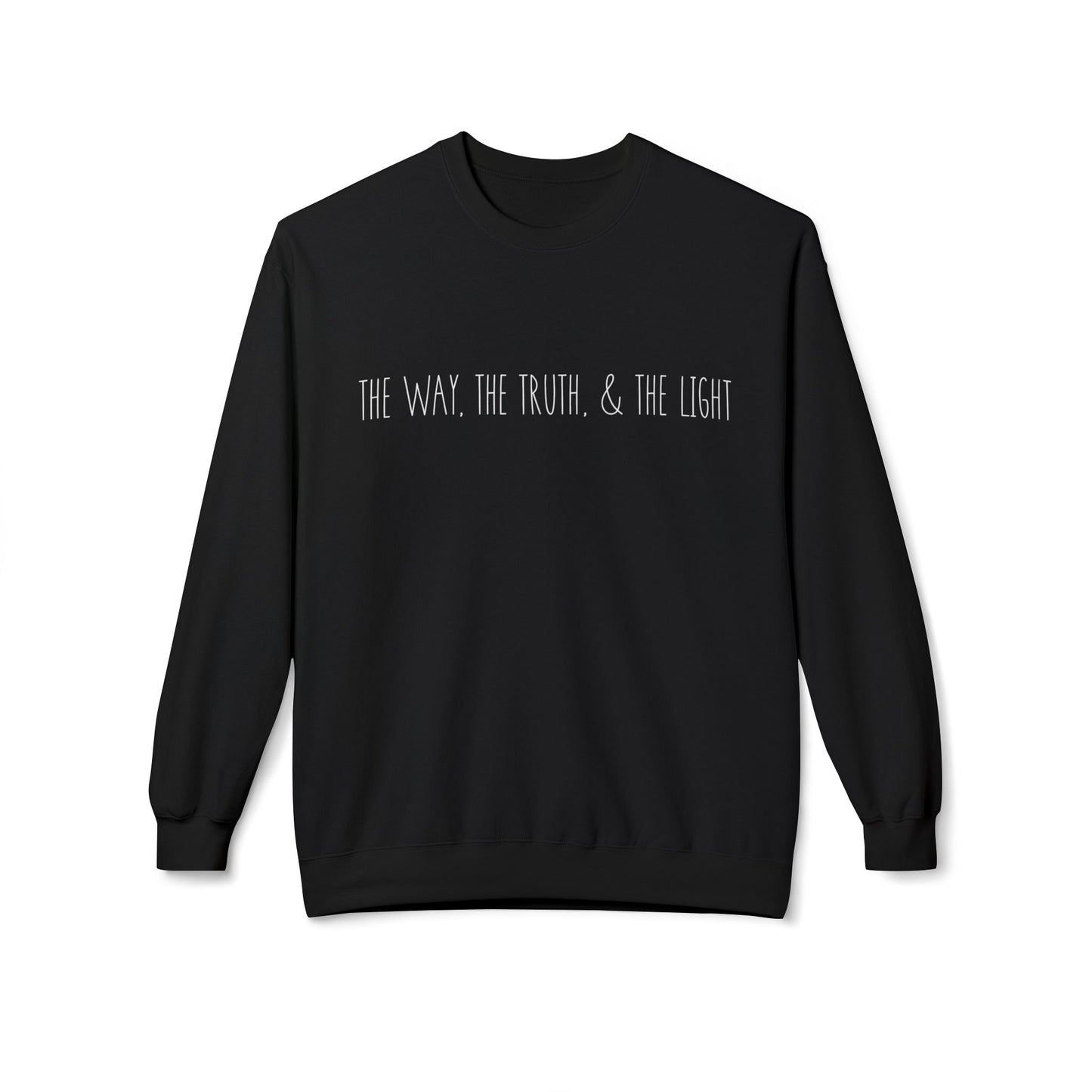 The Way, The Truth & The Light | Cozy Crewneck Sweatshirt