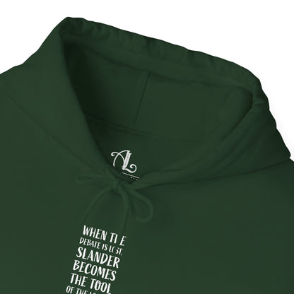 Quote Socrates  | Cozy Hoodie
