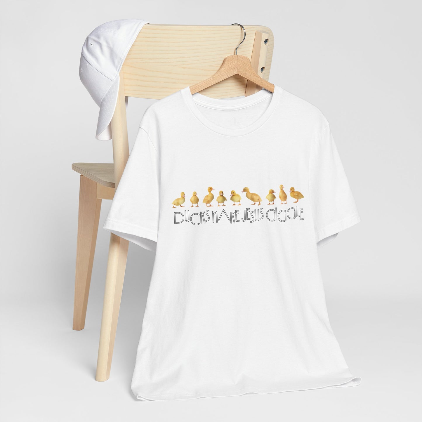 Ducks Make Jesus Giggle, Soft Tee