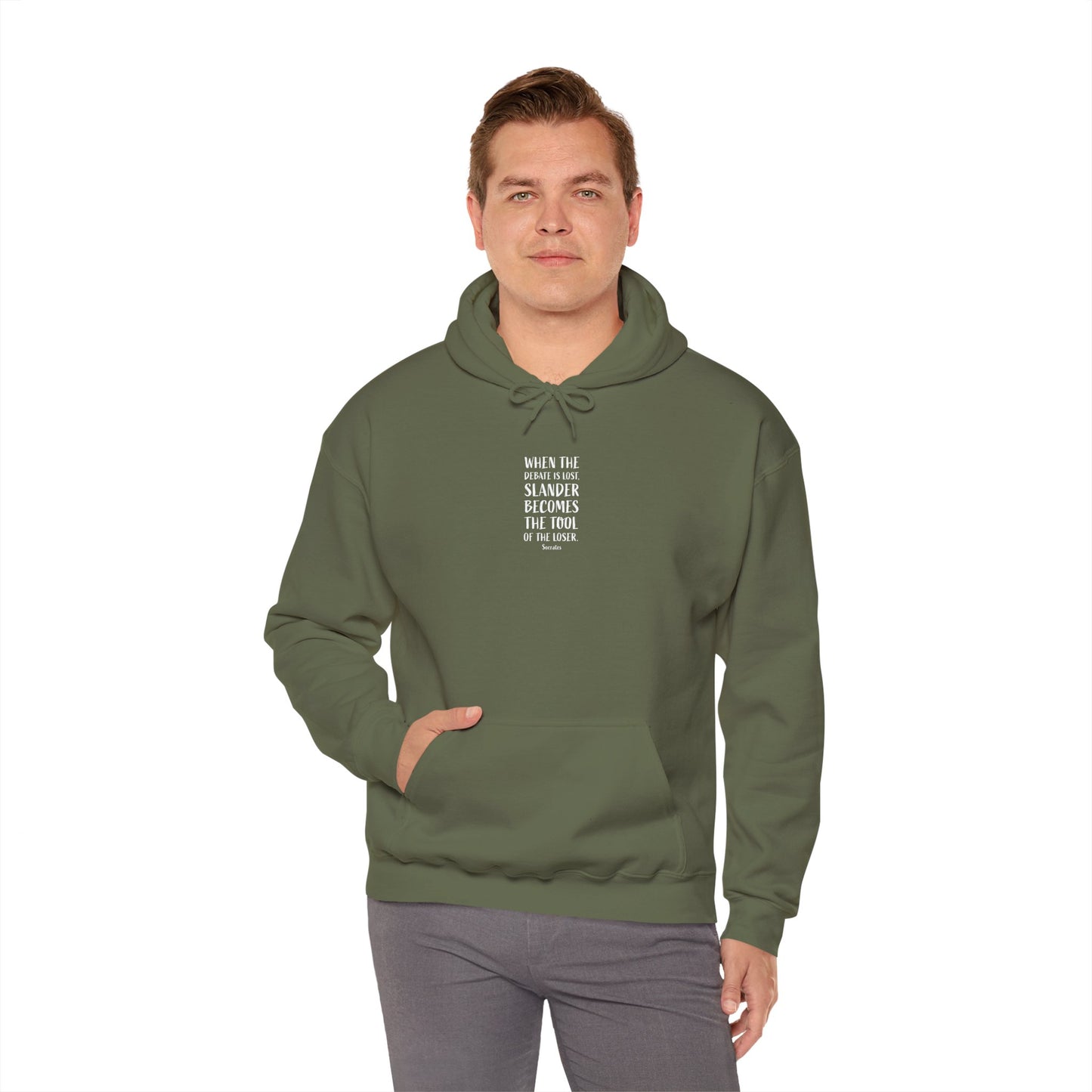 Quote Socrates, Hoodie