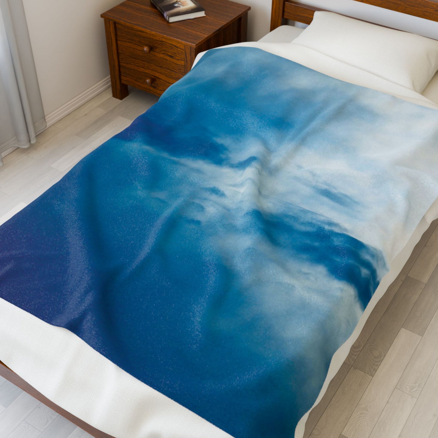 Deep Waters Above | Plush Blanket