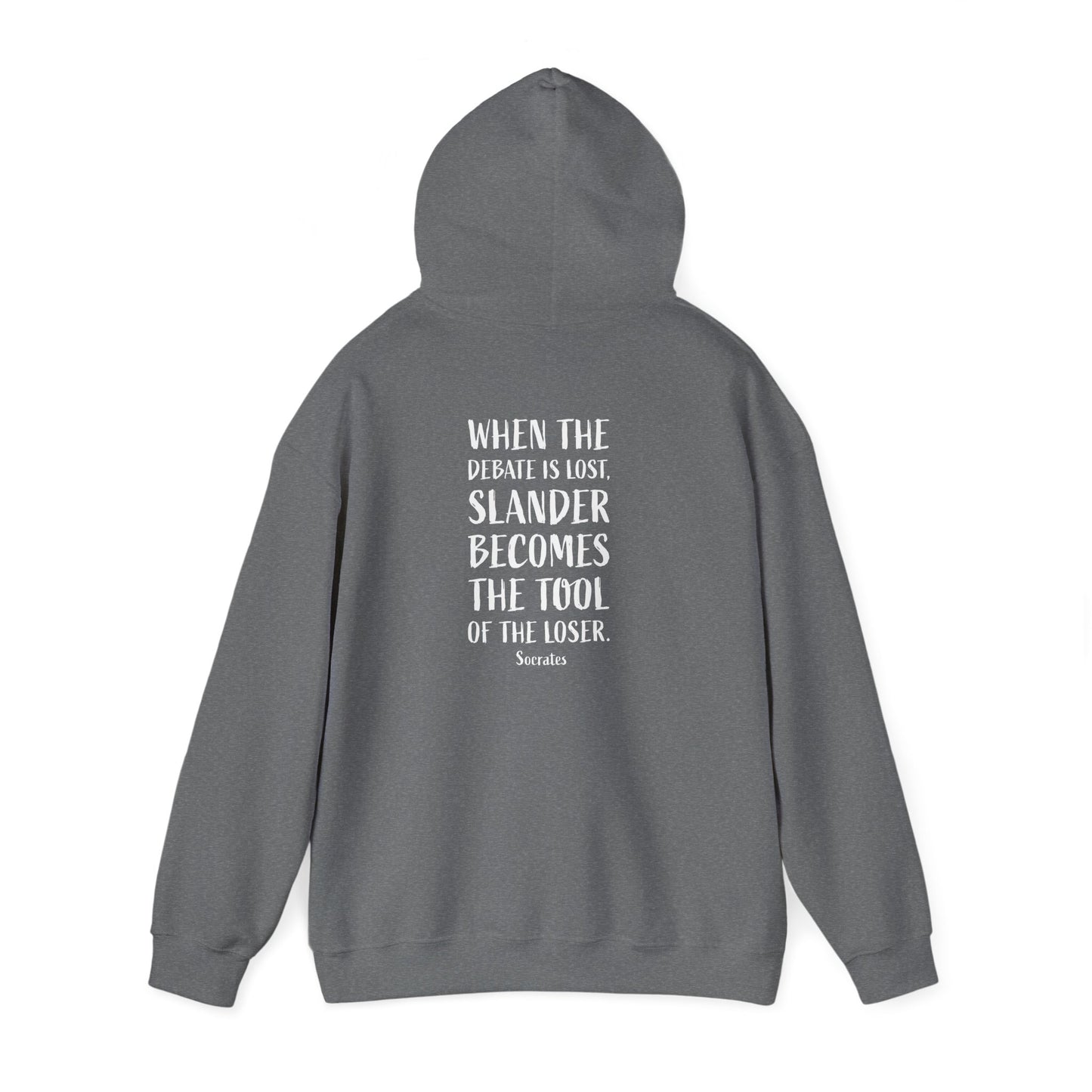 Quote Socrates, Hoodie