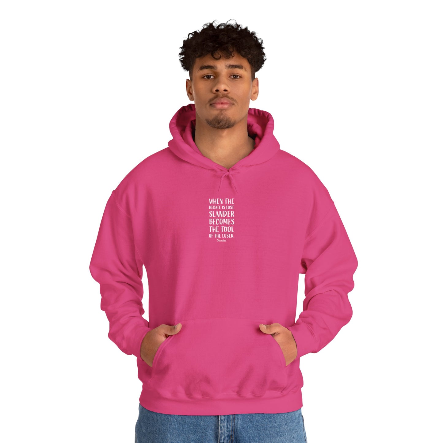 Quote Socrates  | Cozy Hoodie