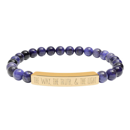 The Way, The Truth, and The Light, Beaded Bracelet