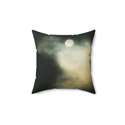 Ghostly Moon | Pillow with Removable Cover