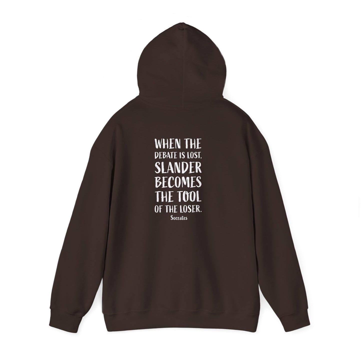 Quote Socrates  | Cozy Hoodie