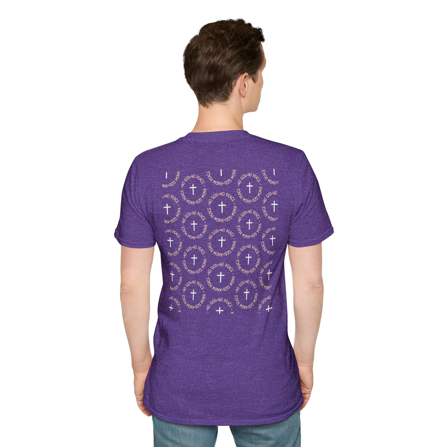 No God No Peace Know God Know Peace, Soft Tee