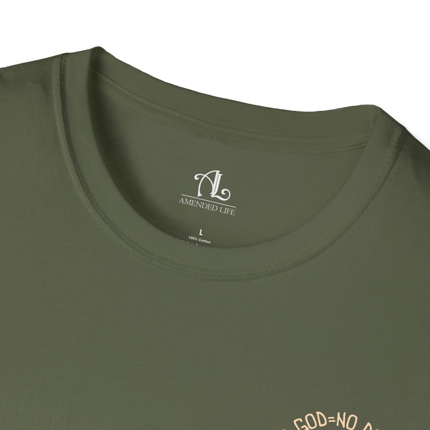 No God No Peace Know God Know Peace, Soft Tee