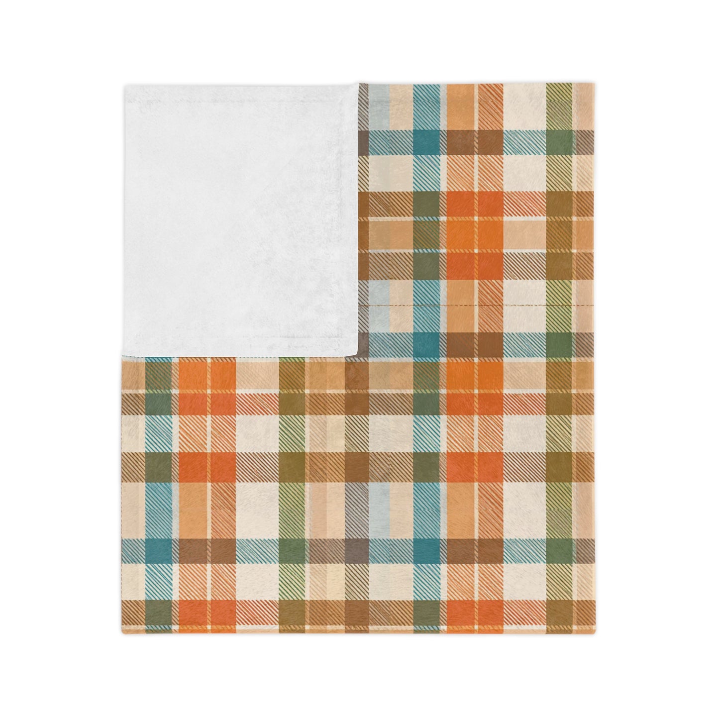 Golden Glen | Velveteen Fleece Blanket