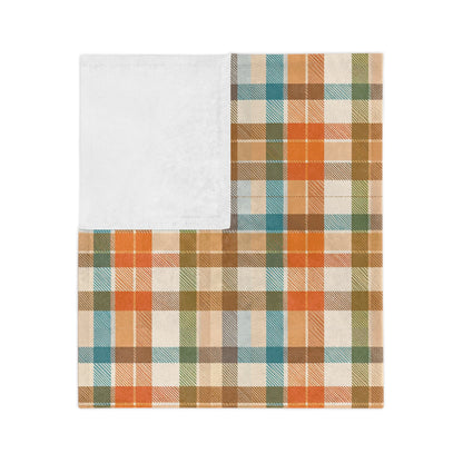 Golden Glen | Velveteen Fleece Blanket