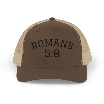 Romans 5:8 | Trucker Hat