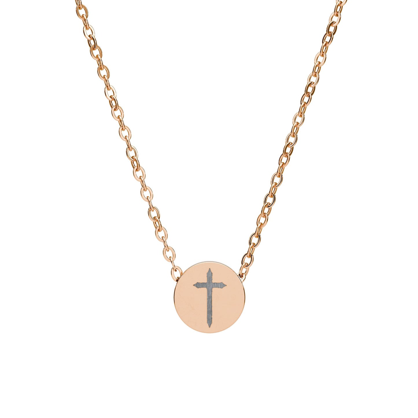 Iron Cross | Engraved Necklace