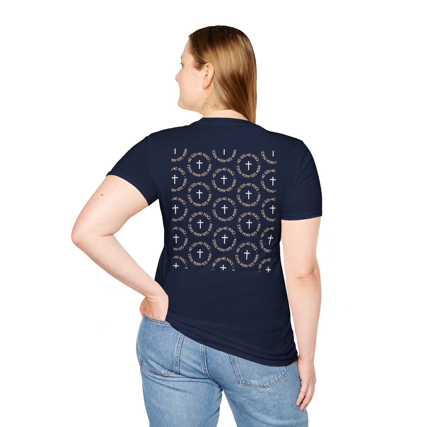 No God No Peace Know God Know Peace, Soft Tee