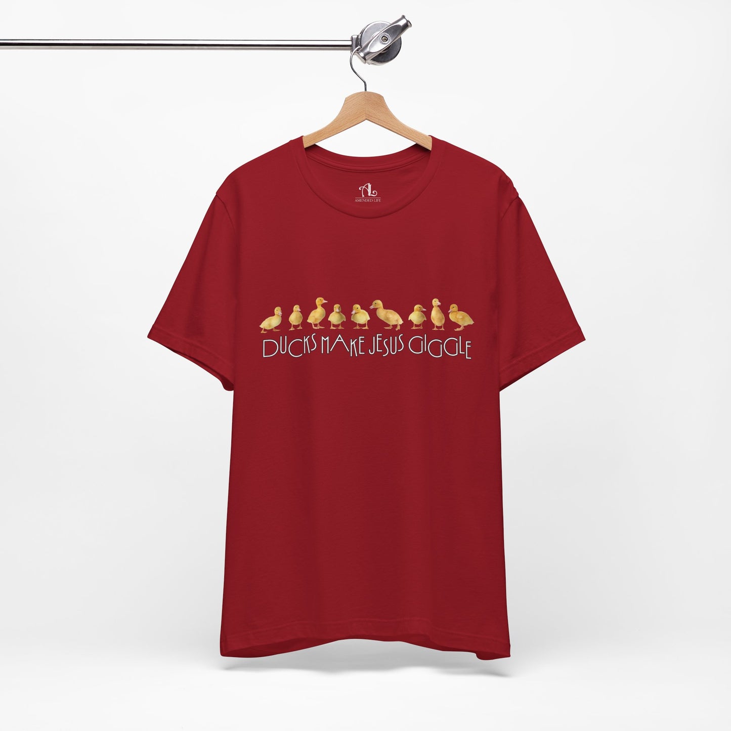 Ducks Make Jesus Giggle, Soft Tee