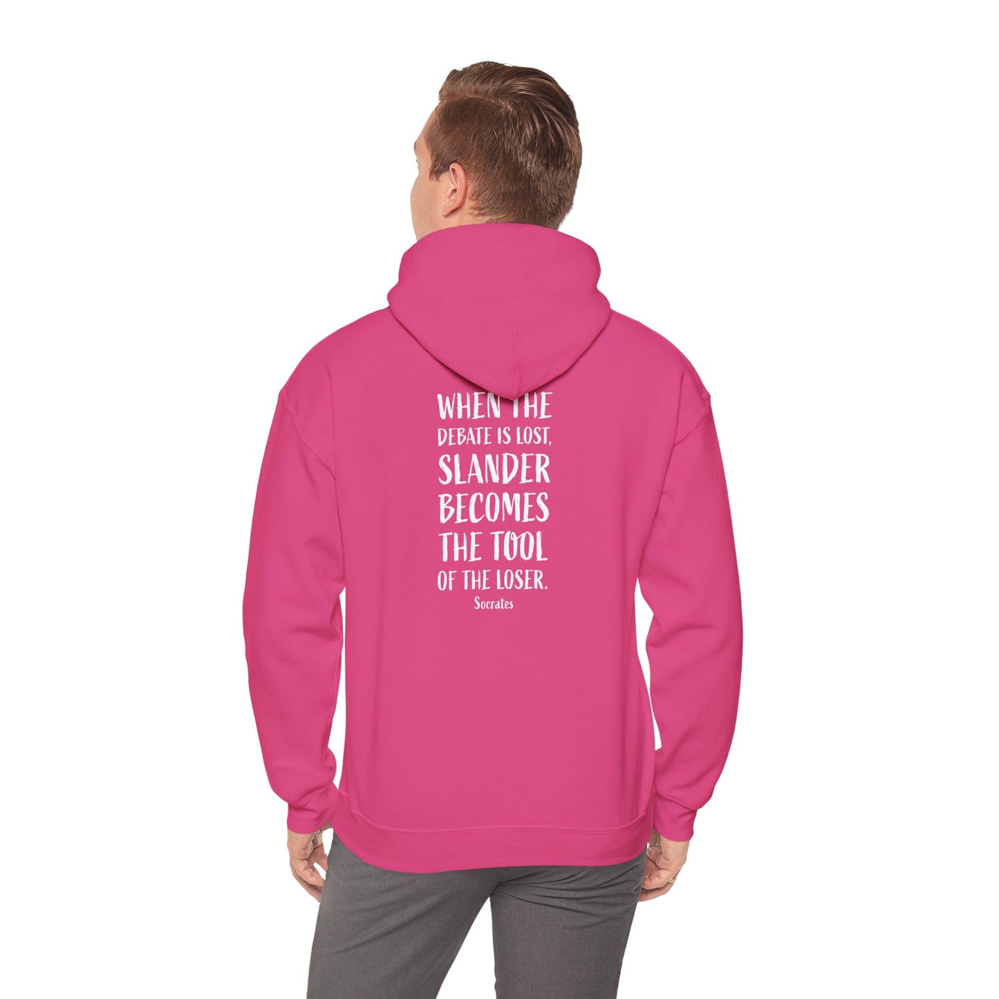 Quote Socrates  | Cozy Hoodie
