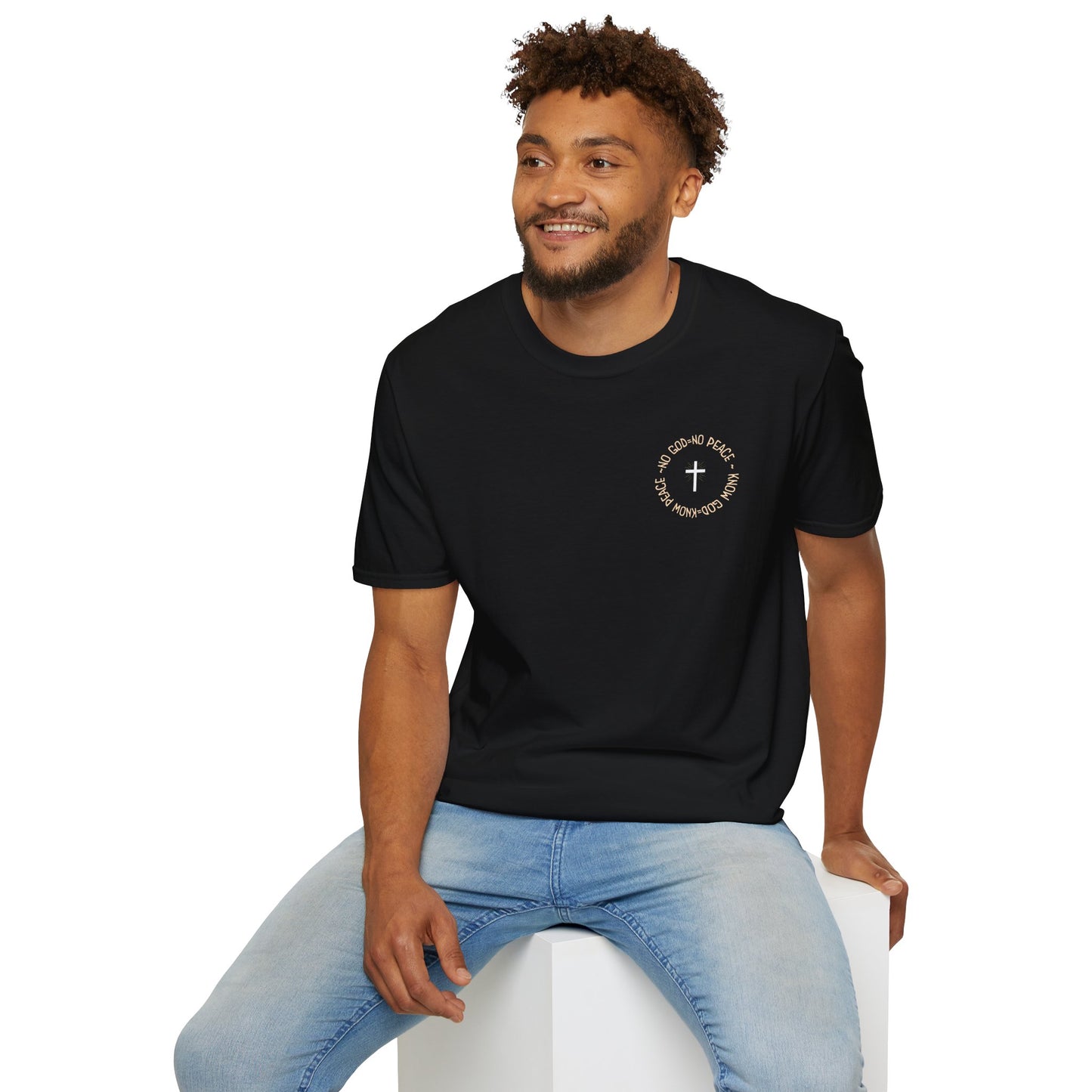 No God No Peace Know God Know Peace, Soft Tee