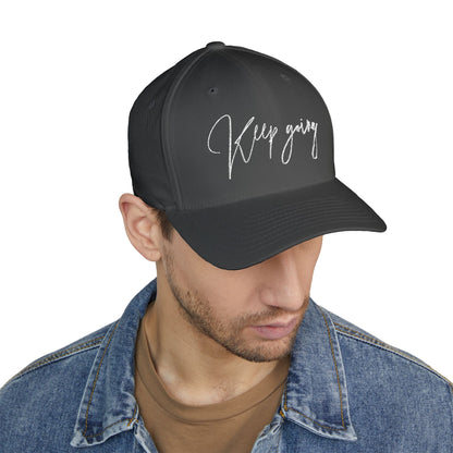 Keep Going | Closed Back, Fitted Hat