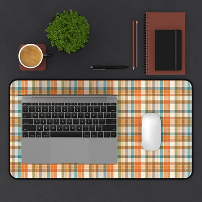 Golden Glen Plaid | Gaming Pad/Desk Mat