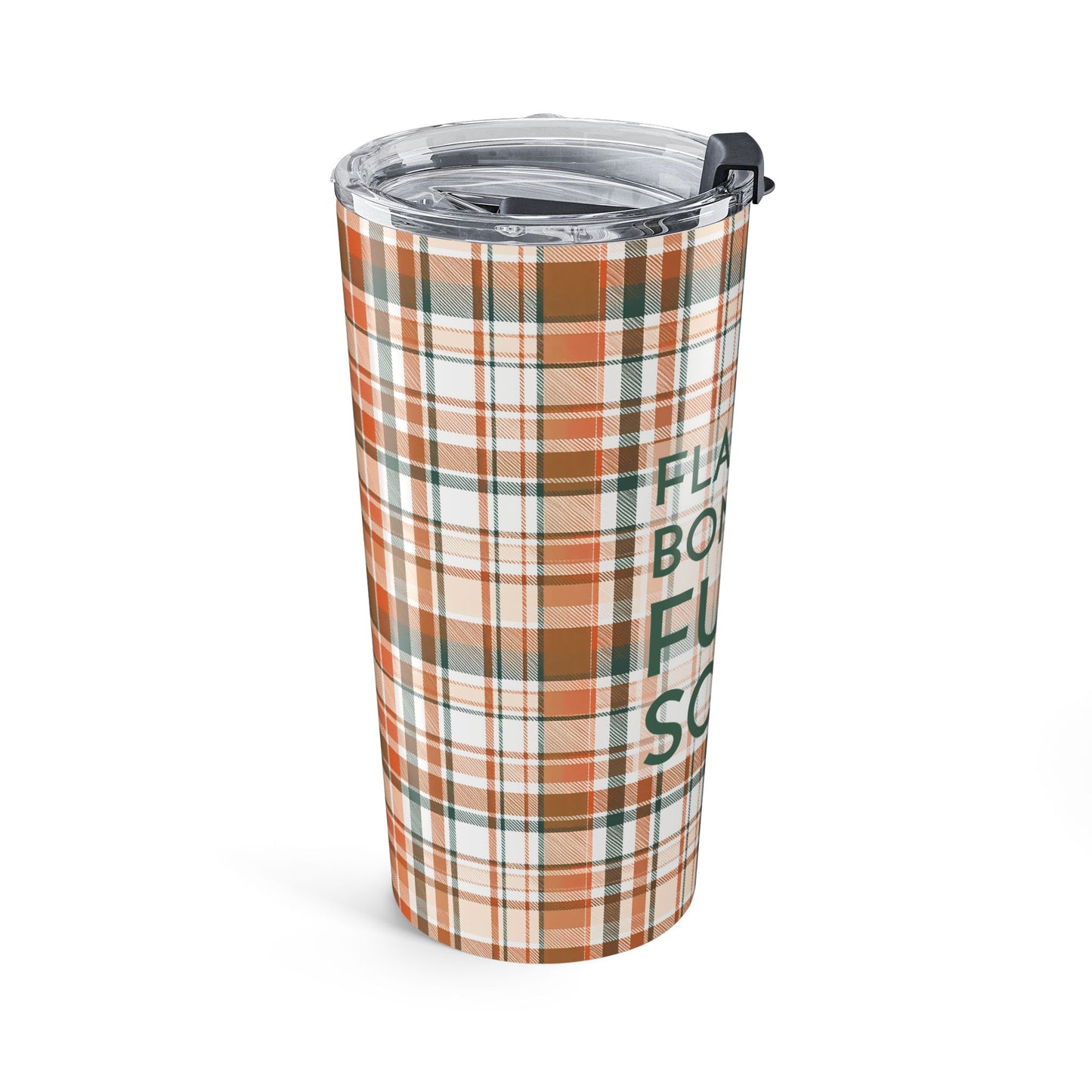 Plaid Perfection, Tumbler