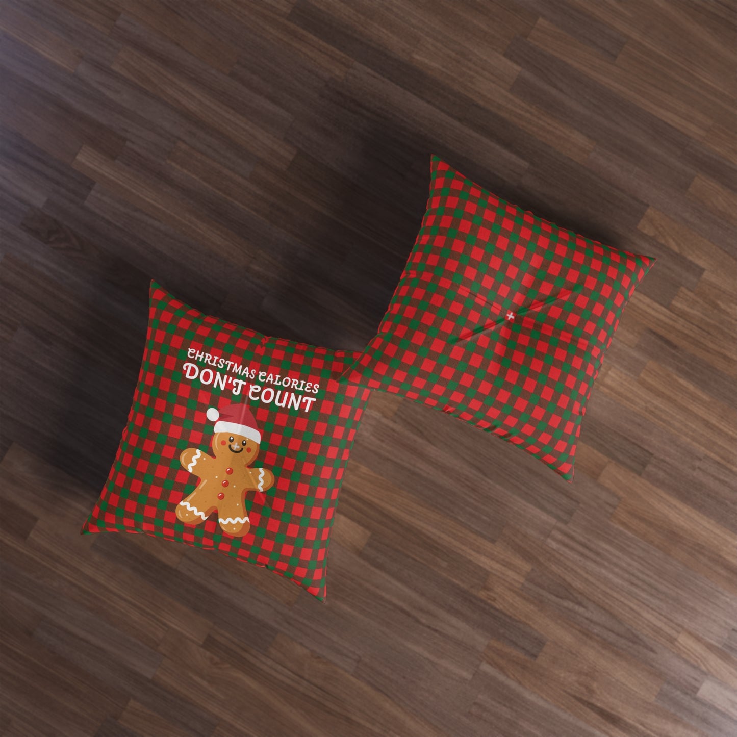 Mr. Frosty Crumbs Christmas Floor Pillow